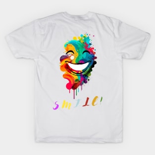 Smile and spread joy around you, Smiles are Contagious T-Shirt